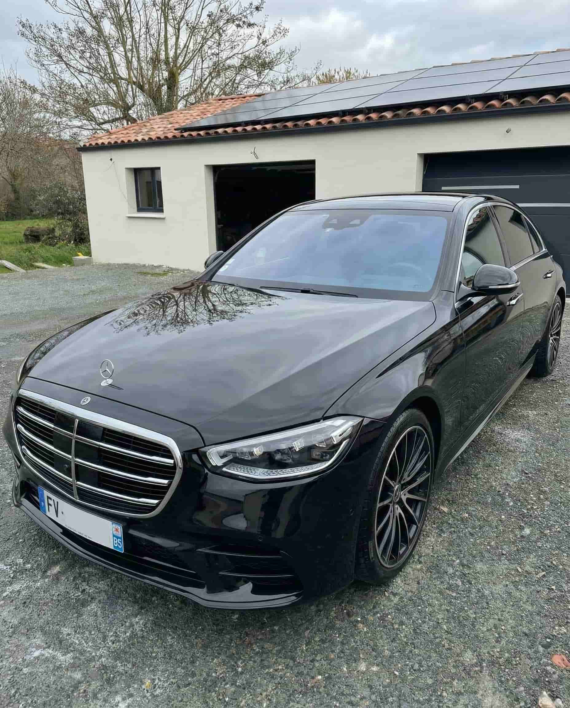 Nettoyage extérieur Mercedes